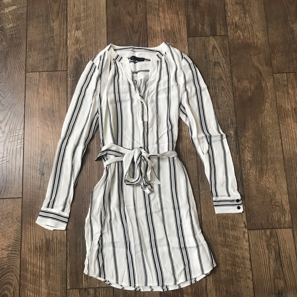 Sanctuary Long Sleeve Tie Dress
